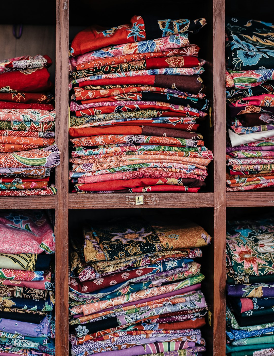 Artisans working on textile craft
