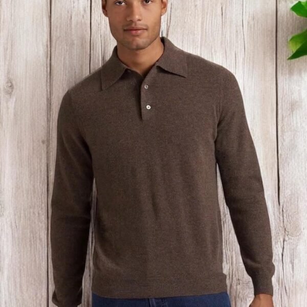 Men's Pure  Polo Sweater