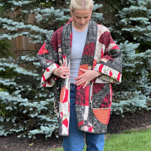 Kimono Style Quilt Coat Quilt