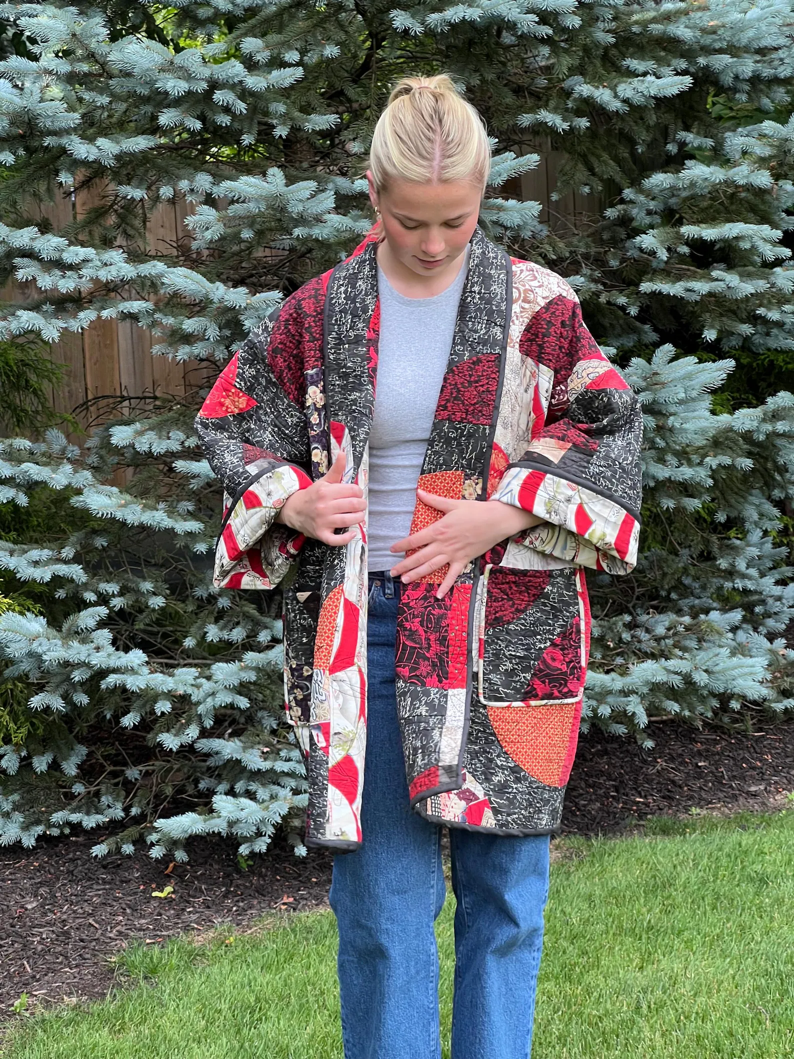 Kimono Style Quilt Coat Quilt