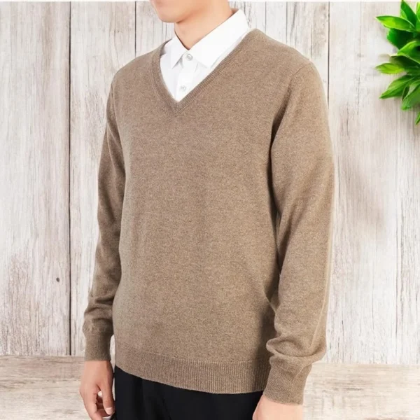 Men's V-Neck 100% cotton
